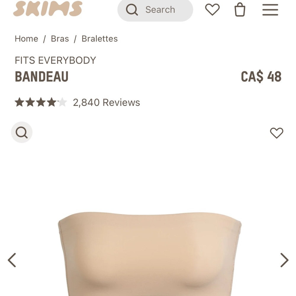Authentic Skims Bandeau